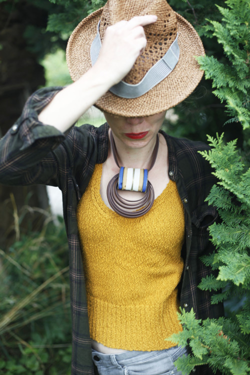 Zipper necklace - Tunnel — foto 2