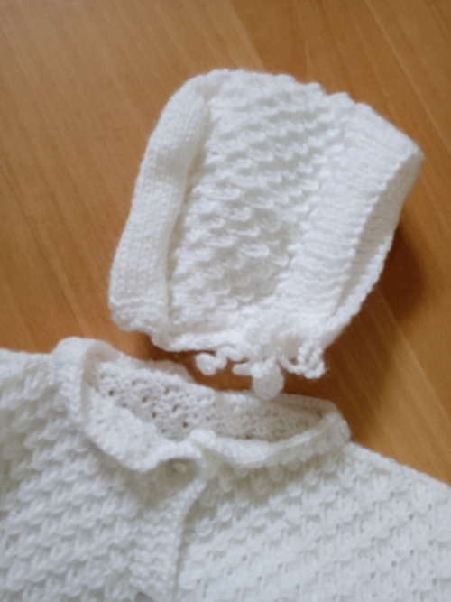 Pletená souprava na miminko — foto 4