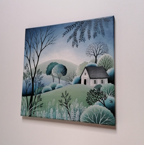 Mlhavé ráno (40x40cm) — foto 6