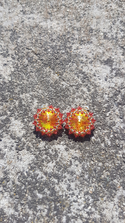 Náušnice Swarovski — foto 2