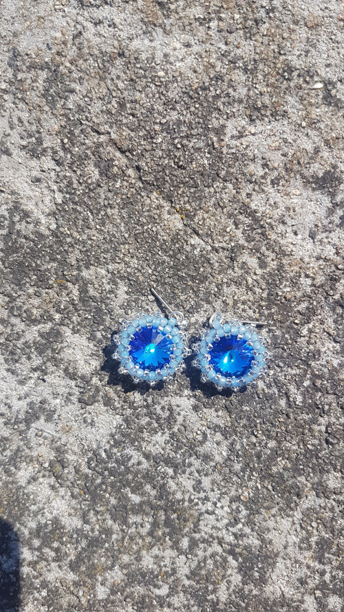 Náušnice Swarovski — foto 4