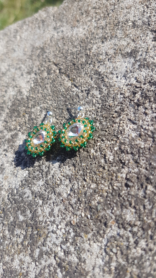 Náušnice Swarovski — foto 2