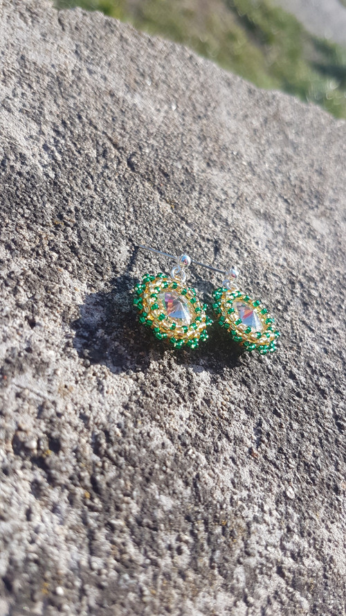 Náušnice Swarovski — foto 3