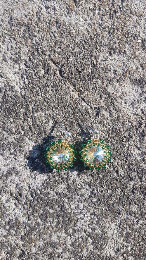 Náušnice Swarovski — foto 4