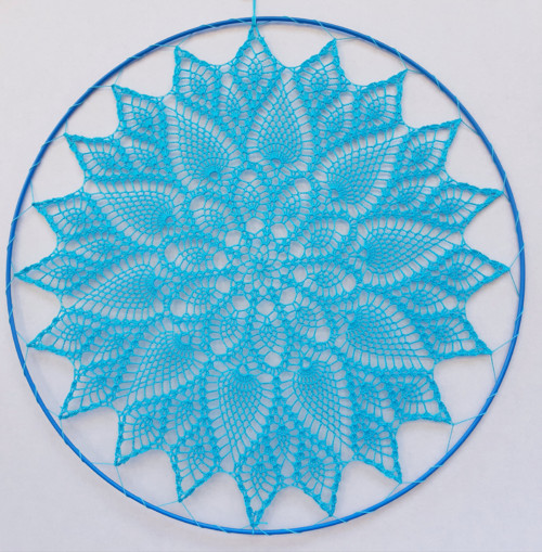 Tyrkysová mandala — foto 4