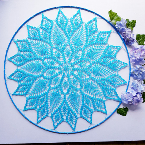 Tyrkysová mandala — foto 5