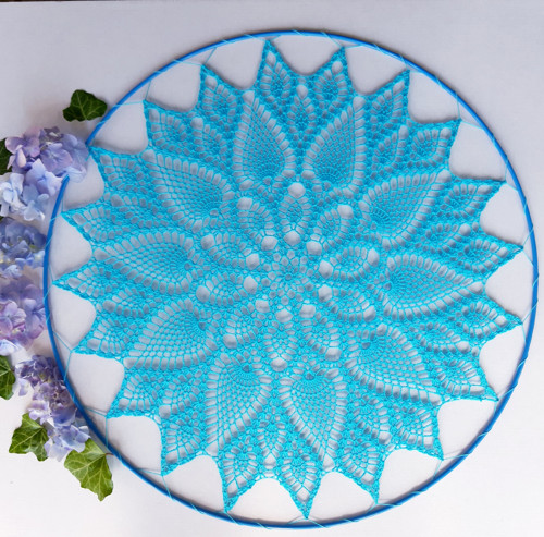 Tyrkysová mandala — foto 2