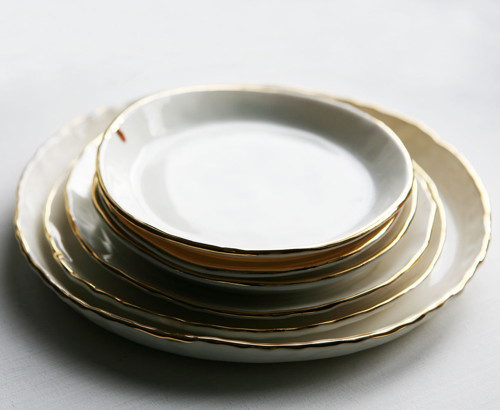 Talířek - porcelán, zlato — foto 3