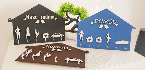 Věšák na klíče rodinný — foto 5