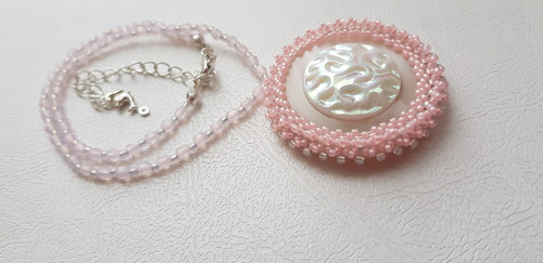 Náhrdelník pink — foto 3