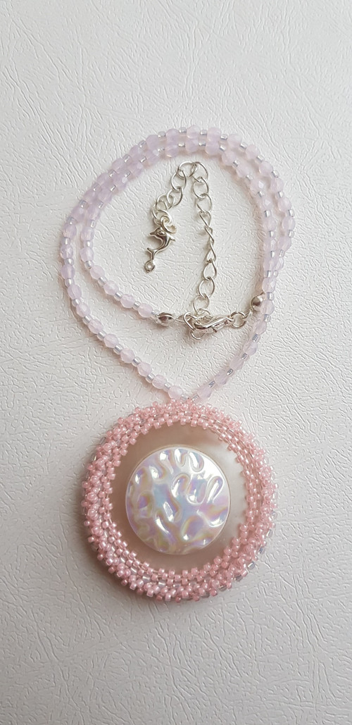 Náhrdelník pink — foto 2