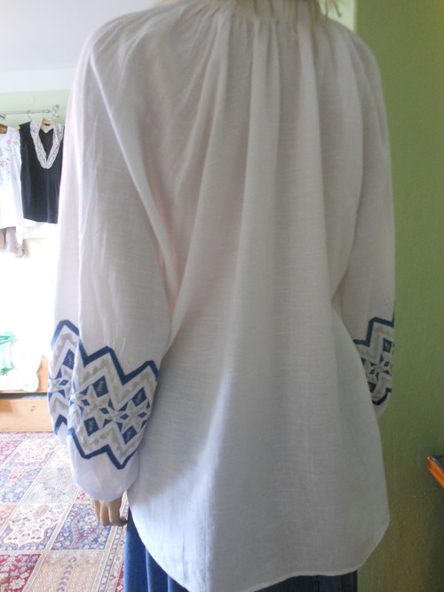 Boho vyšívaná tunika, vel.uni — foto 4