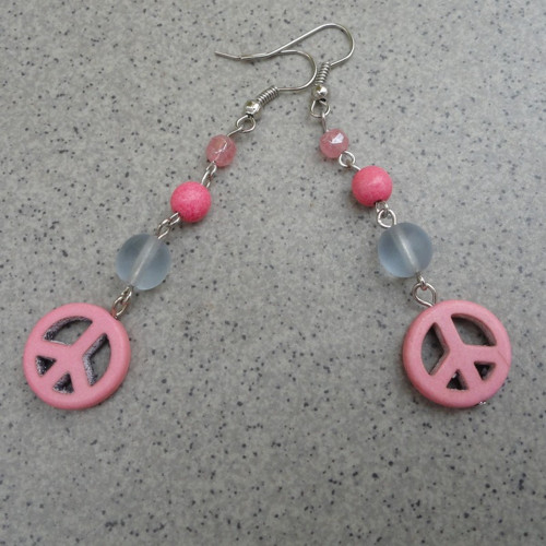 Peace - růžové — foto 2