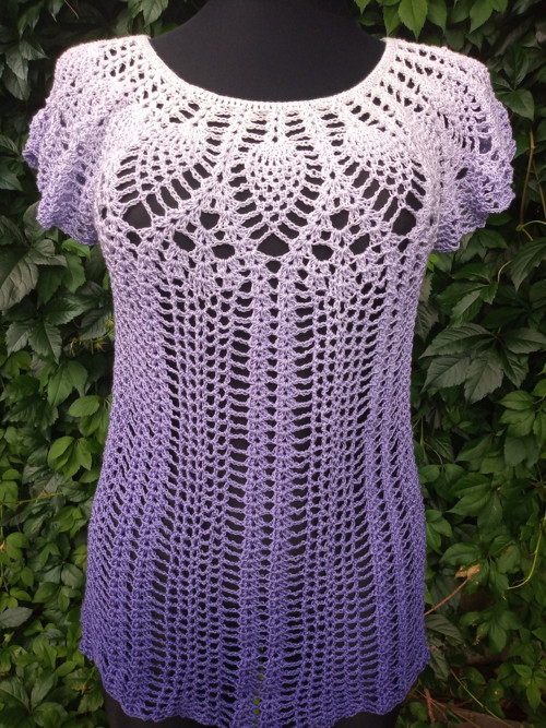 Hackovana tunika Violet. — foto 3