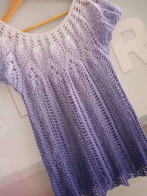 Hackovana tunika Violet. — foto 4