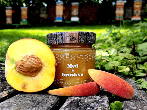 Med a sušené broskve 250g — foto 3