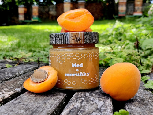 Med a sušené meruňky 250g — foto 3