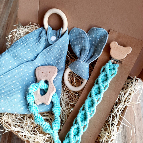 Newborn box - dárkový set pro miminko MINT — foto 3