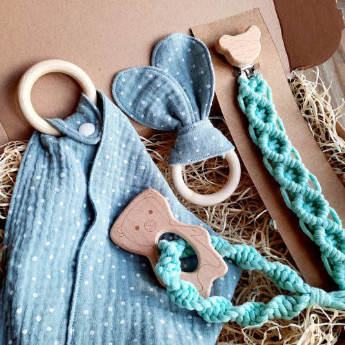 Newborn box - dárkový set pro miminko MINT — foto 2
