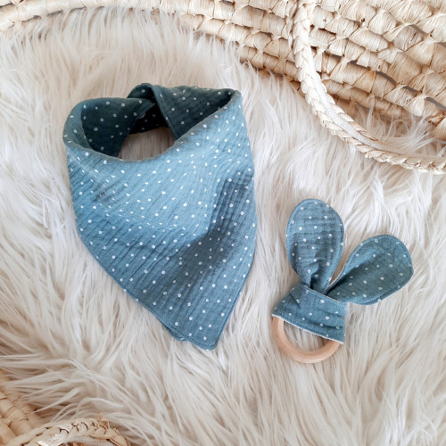 Newborn box - dárkový set pro miminko DARK MINT — foto 5