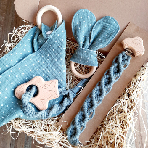 Newborn box - dárkový set pro miminko DARK MINT — foto 3