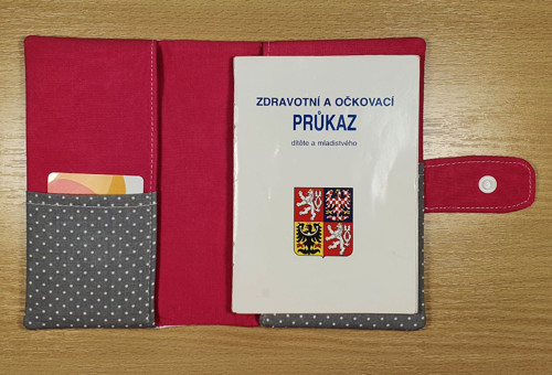 Obal na očk. průkaz šedorůžový-ptáčci — foto 3