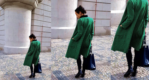 PulloverHoundsTooth/Greens — foto 4