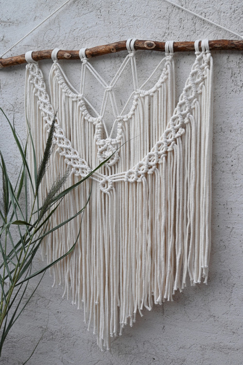 Macramé Krémové Xxl — foto 3