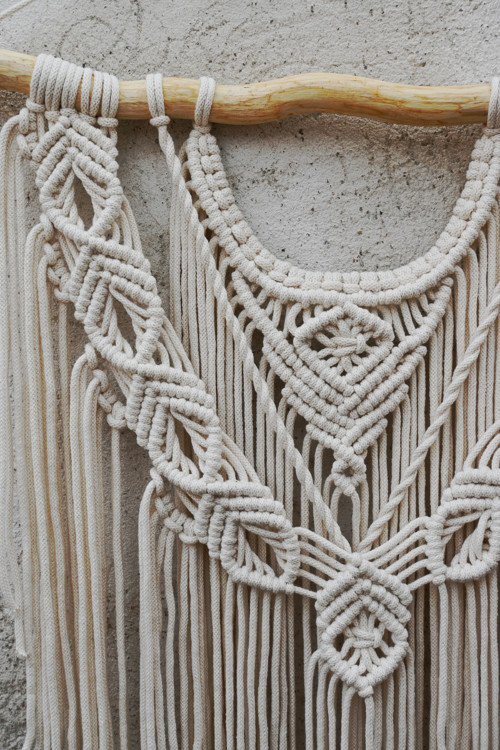 Macramé Krémové Xl — foto 3