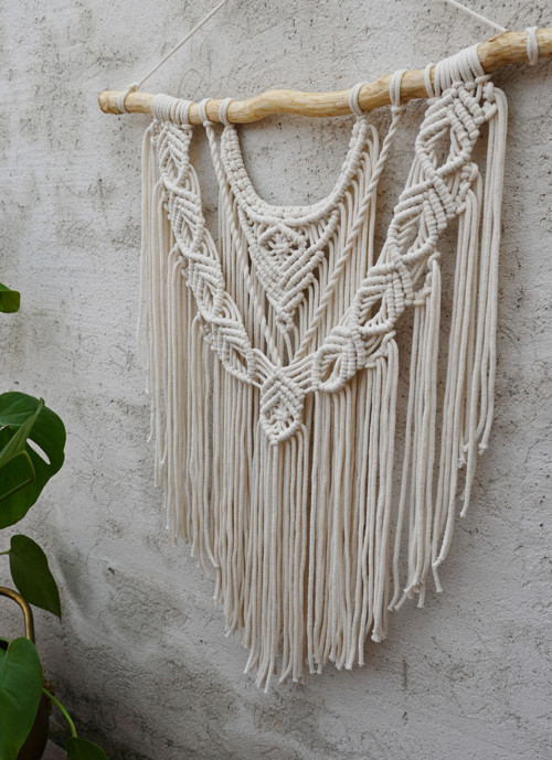 Macramé Krémové Xl — foto 4