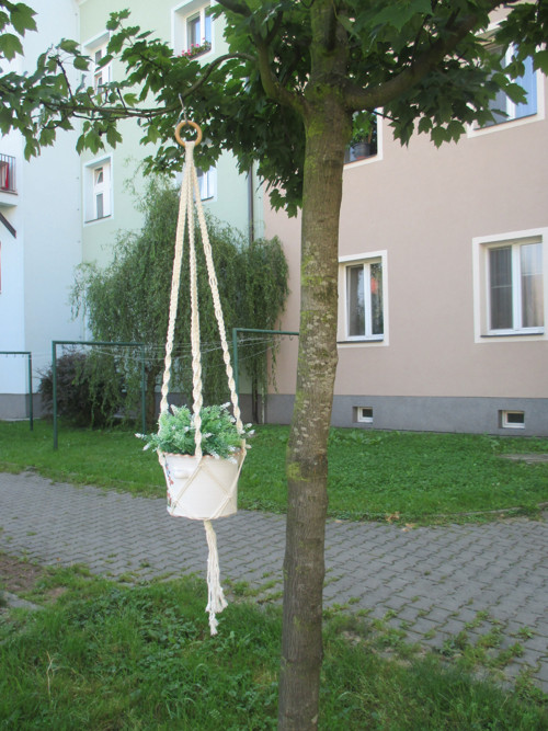 Závěsný květináč — foto 2