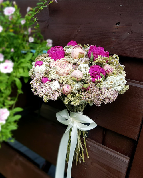 Kytice "Romantické pivoňky" — foto 3