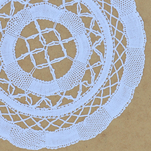 Kruhová paličkovaná dečka pr. 20cm — foto 2