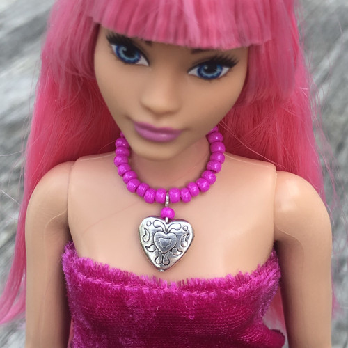 Barbie náhrdelník srdce 8 — foto 2