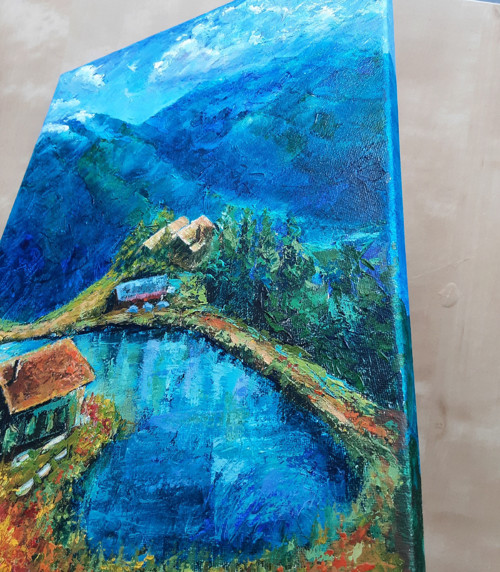 Jezero v horách — foto 2