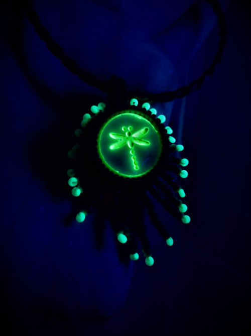 Náhrdelník UV Trippy Dragonfly — foto 4