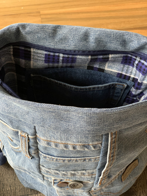 Batoh Denim KAIL — foto 5