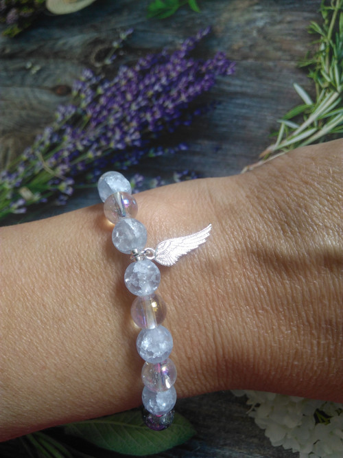 Náramek ANGEL*křišťál — foto 3