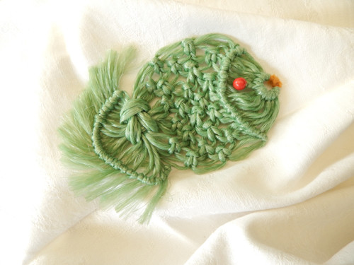 Drhaný kapřík - MACRAMÉ — foto 2