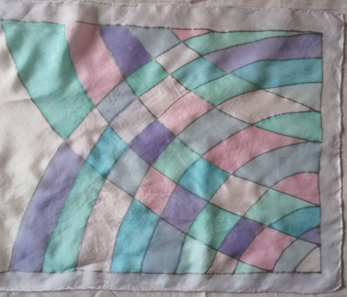 Vitráž - šála 180 x 45 — foto 3