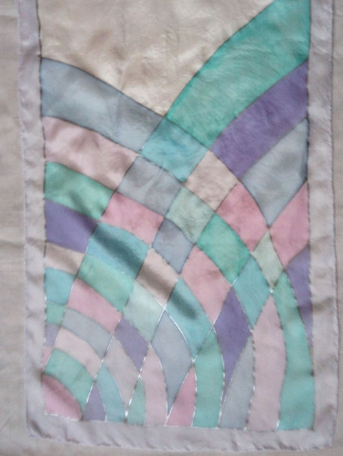 Vitráž - šála 180 x 45 — foto 2