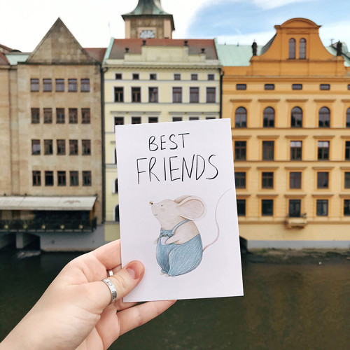 Pohlednice Best friends — foto 2
