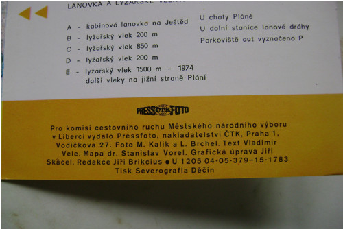 Turistické leporelo Ještěd — foto 3
