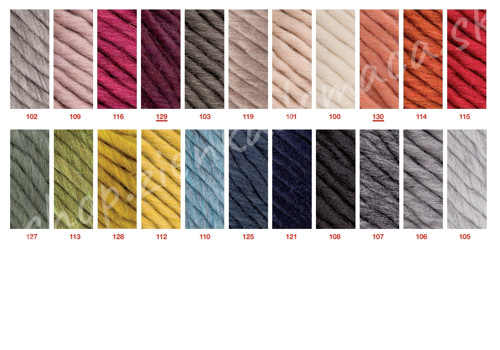 NATURAL WOOL - pletená EXTRAhrubá čiapka — foto 5
