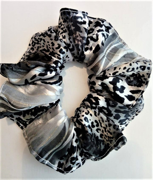 Scrunchie - NÁRAMEK a látková gumička do vlasů — foto 3