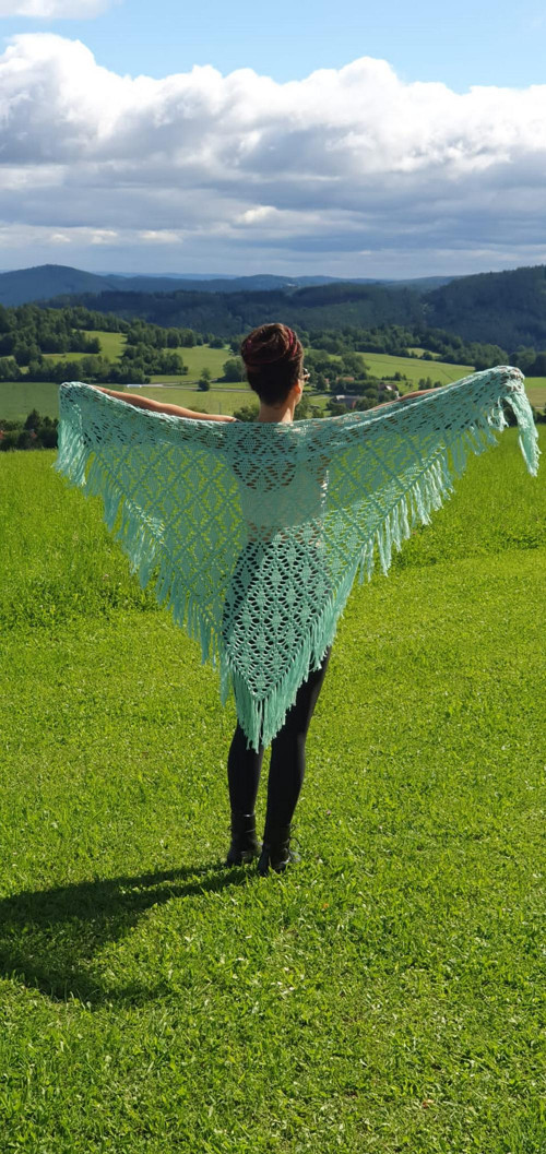 Boho laguna šátek — foto 3