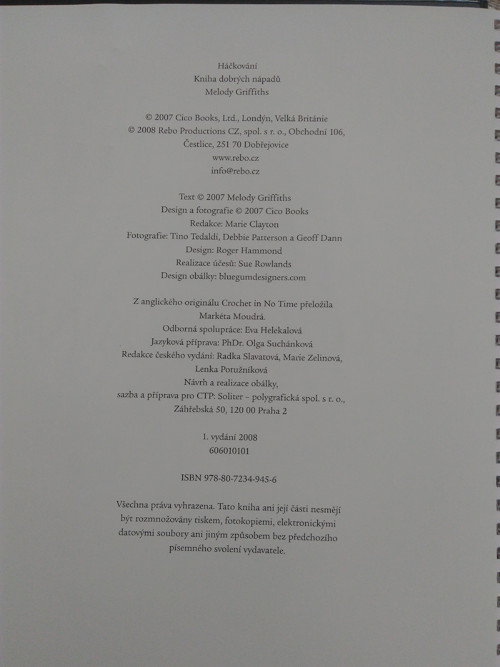 Kniha háčkování — foto 2