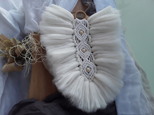 MEGApírko " Macramé+merino " SLEVA!!! — foto 2