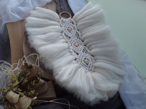 MEGApírko " Macramé+merino " SLEVA!!! — foto 6
