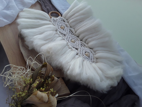 MEGApírko " Macramé+merino " SLEVA!!! — foto 4